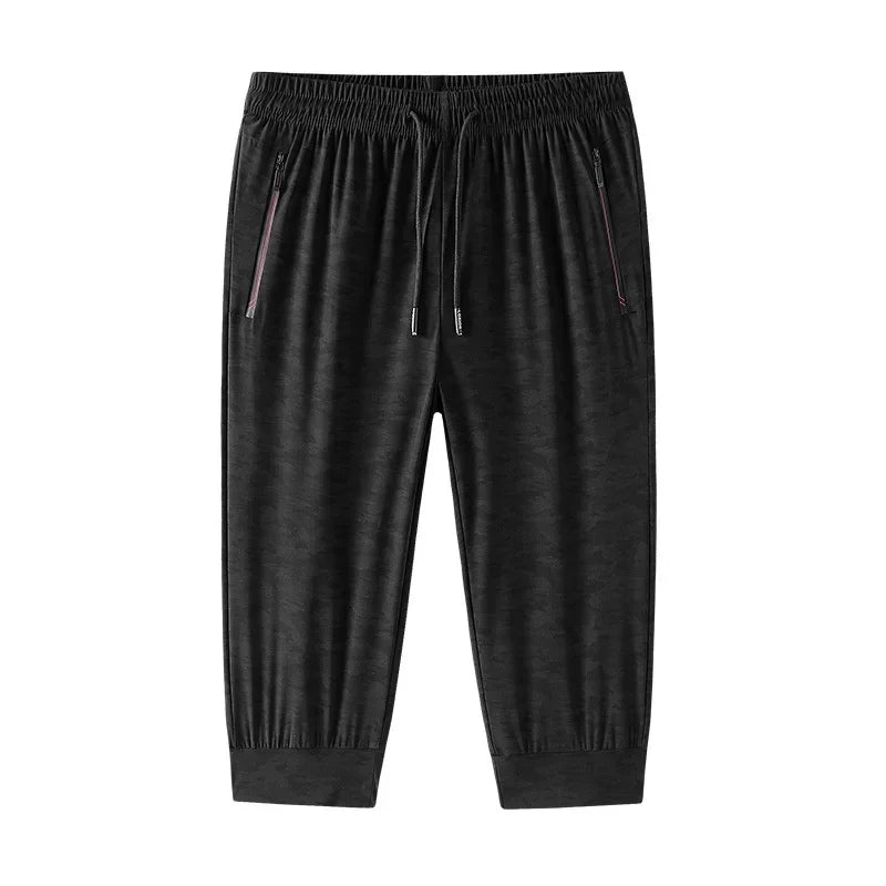 Men Shorts 9XL Big Size for 50-150KG Short Habillé Homme Three Quarters Men Loose Sports Pants Roupas Masculinas