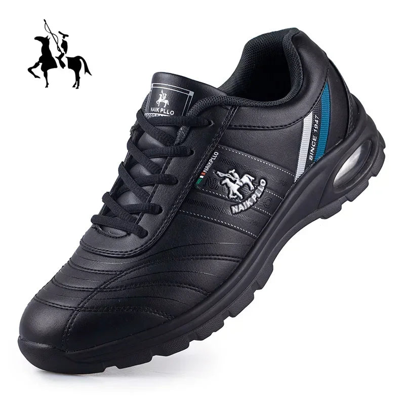 New Men Shoes Outdoor Leather Casual Sneakers Men Fashion Sports Large Size Shoes For Men