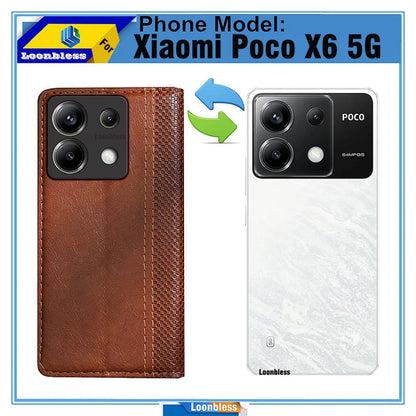 X6 Pro Case celular For Poco X6 Pro Phone Global Cover Skin Etui Poco X6 Pro 5G Case Xiaomi Poco X6 Housing X 6 PocoX6 X6 Neo 5G