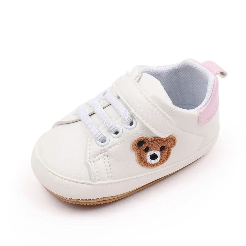 New Baby Shoes Boys Girls Classic Fashion Sports Casual Sneakers Newborn First Walker Toddler Soft Sole Non-Slip Walking Shoes