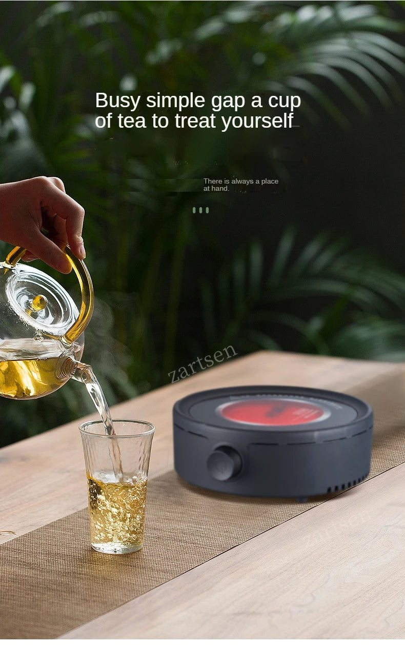 Mini Electric Stove Water Boiler Cooking Plate 800W Tea Pot Multifunctional Coffee Tea Heater Warmer Heating Furnace