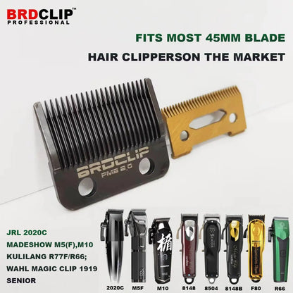 BRDCLIP Blade Original Replaceable Cutter Head for 2020C Madeshow M10 M5 Hair Clipper Titanium Plated Ceramics Blade