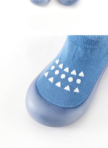 Walking Shoes Floor Socks for Children Non-slip Baby Early Learning Walking Breathable Socks Spring and Fall Sock Sets Indoor