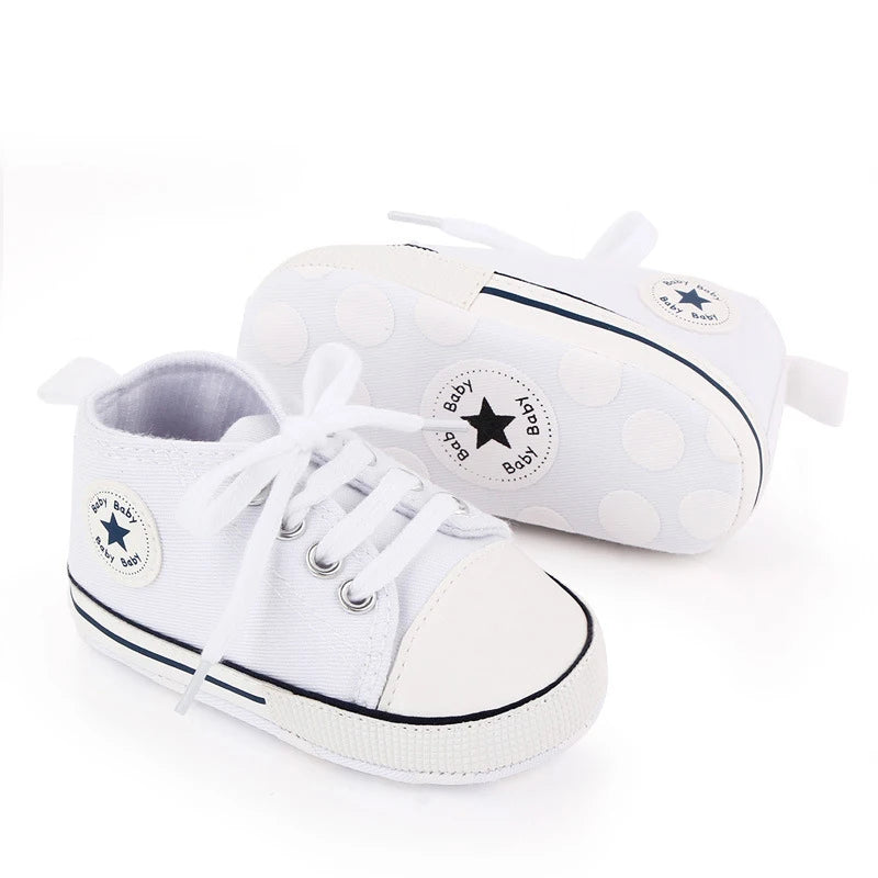 Trendy Comfortable Sneakers For Baby Girls and boys, Lightweight NonSlip Shoes For Indoor Outdoor Walking, All Seasons