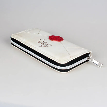 Retro Envelop Long Wallet, Textured Clutch Coin Purse, Classic Credit Card Holder