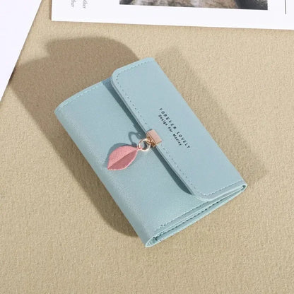 Trifold Clutch Coin Purse, Minimalist Credit Card Holder, Women's Casual Wallet