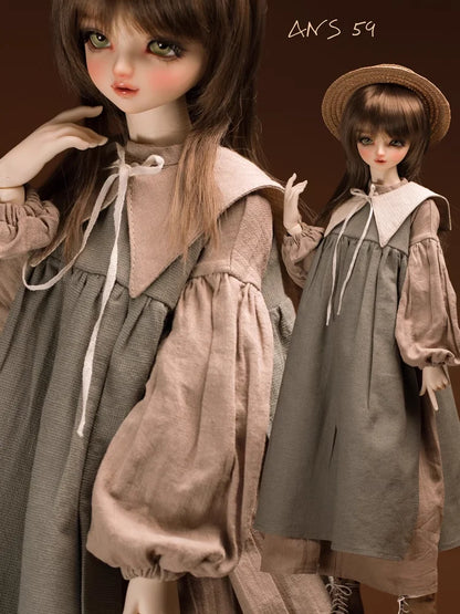 BJD Doll Clothes For 1/6 1/4 1/3 SD MSD MDD YOSD Dress Outfit CD2 Dolls Clothing Accessories(Excluding Doll)